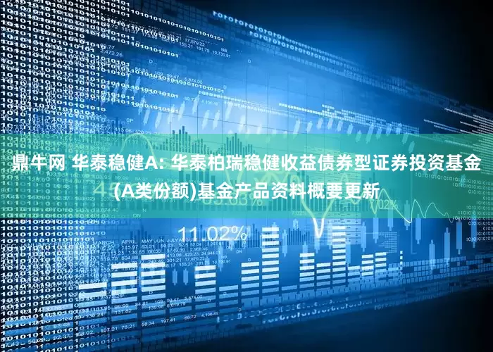 鼎牛网 华泰稳健A: 华泰柏瑞稳健收益债券型证券投资基金(A类份额)基金产品资料概要更新