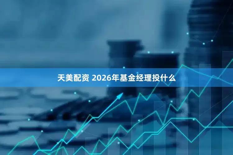 天美配资 2026年基金经理投什么